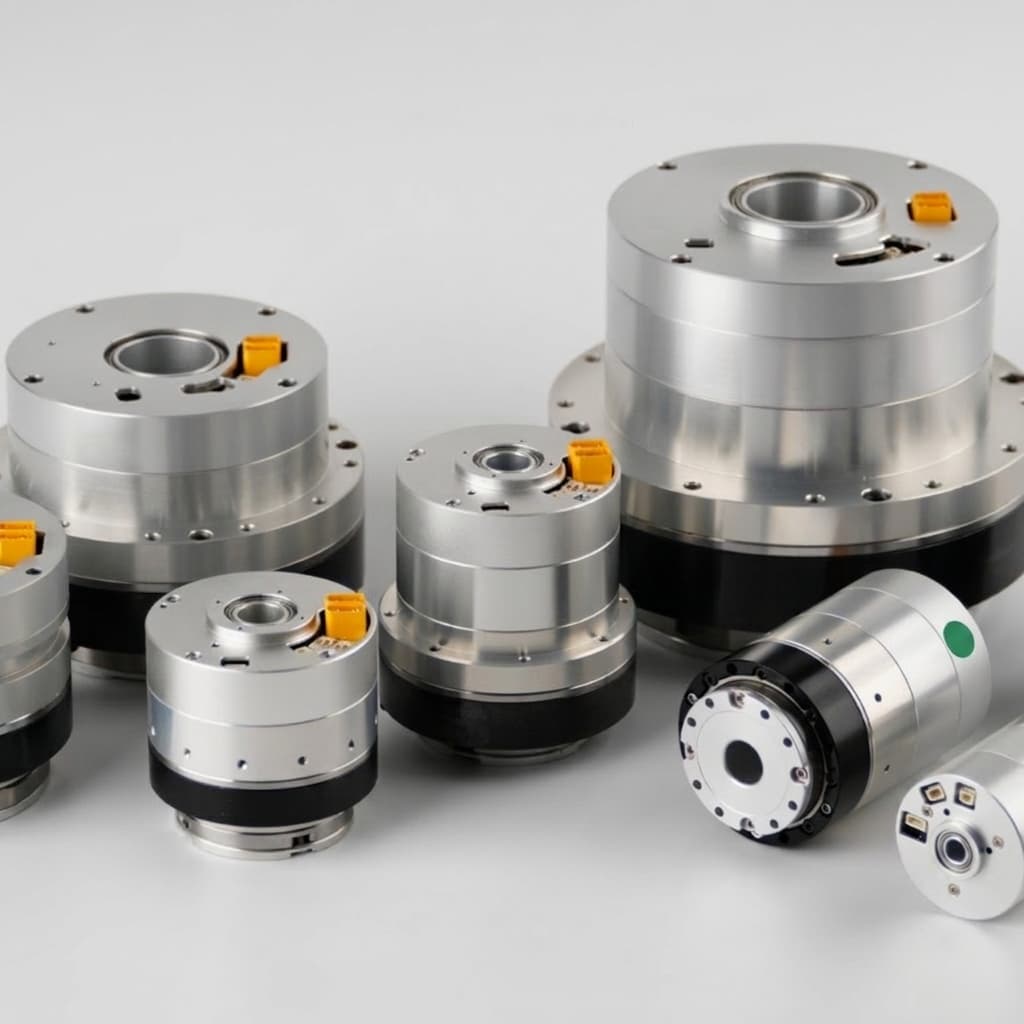 Robot joint module visual for rapid actuator CNC proof context